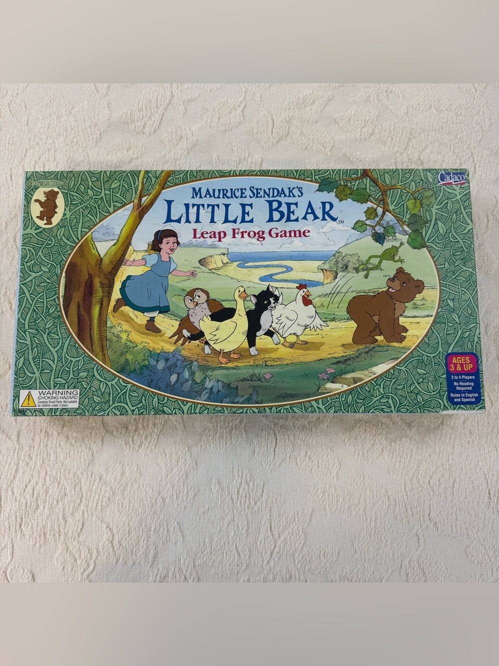 Vintage 1999 Maurice Sendak Little Bear Leap Frog Game Complete Board Game